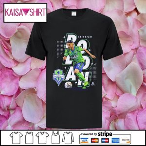 Awesome cristian Roldan Seattle Sounders FC Abstract Name Shirt